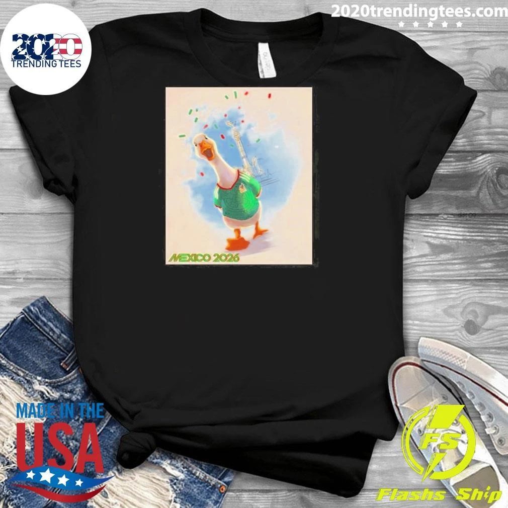 Goose Mascot Mexico 2026 Shirt