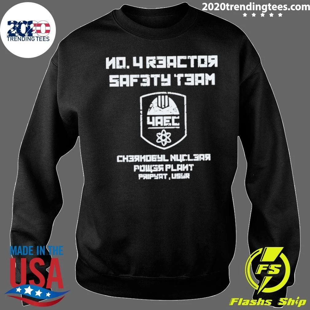 Chernobyl Reactor No. 4 Safety Team Shirt