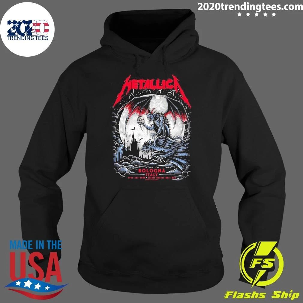Metallica M72 World Tour Bologna June 3rd 2026 Pop-Up Shop Shirt