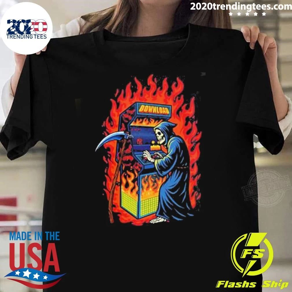 Download Festival 2026 Merch In Donnington UK From 10 To 14 June 2026 Grim Gamer Shirt