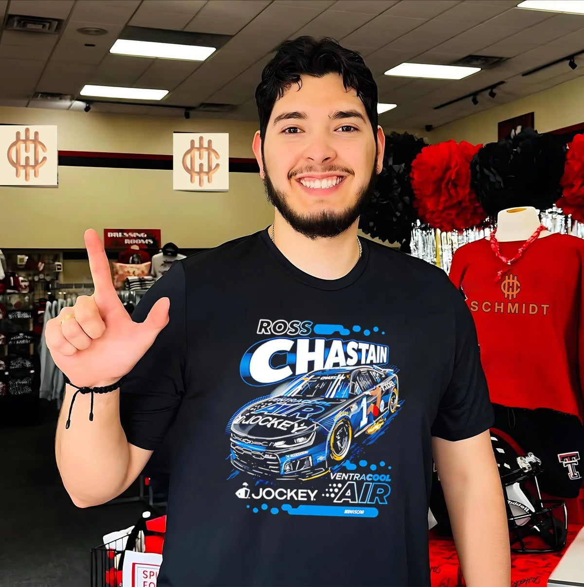 Ross Chastain 1 NASCAR 2026 Jockey VentraCool Air shirt
