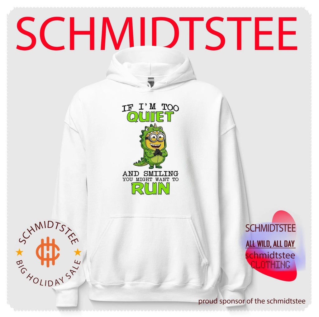 If I’m too quiet and smilling you might want to run Minion shirt