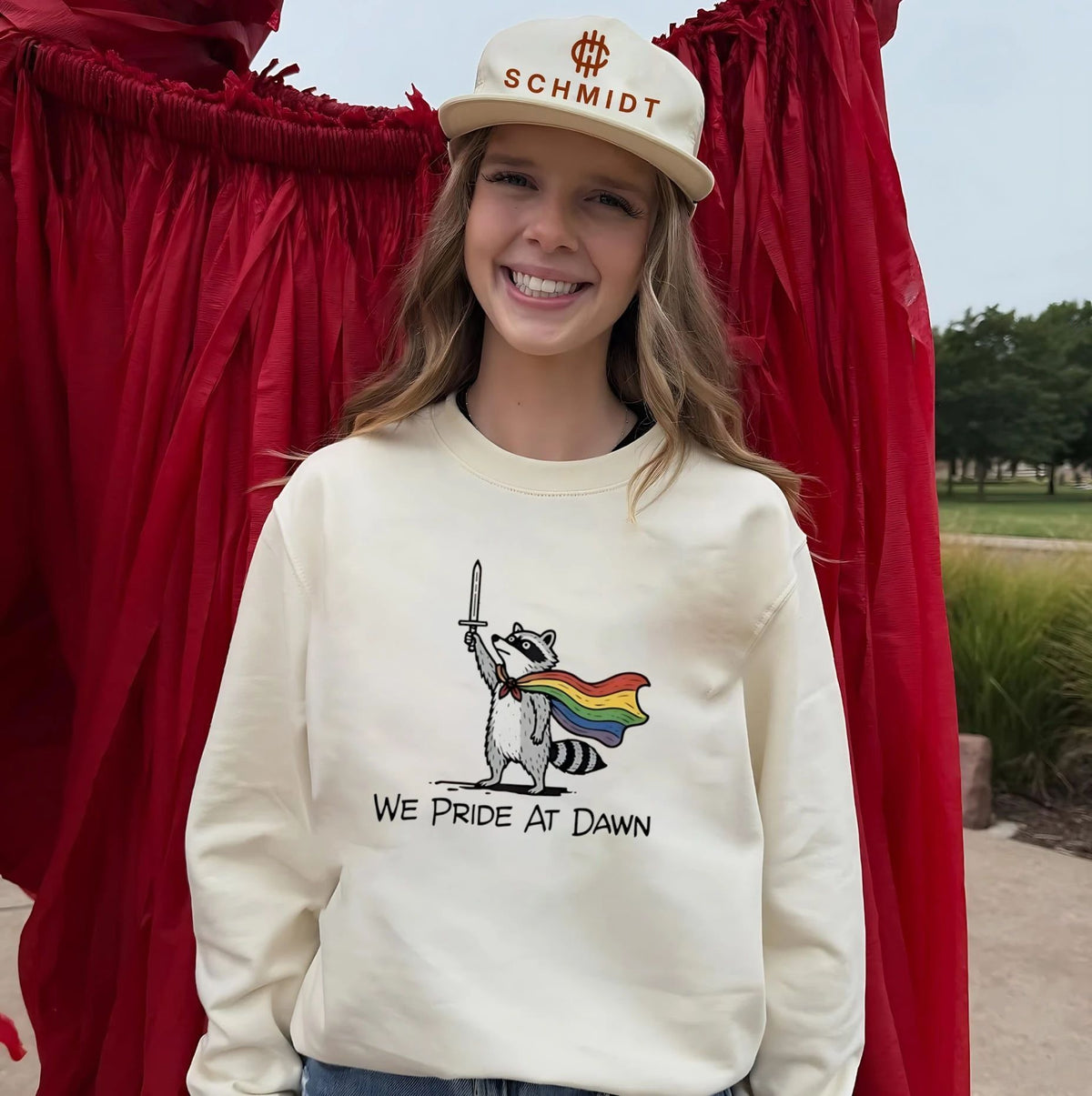 Raccoon We Pride At Dawn shirt