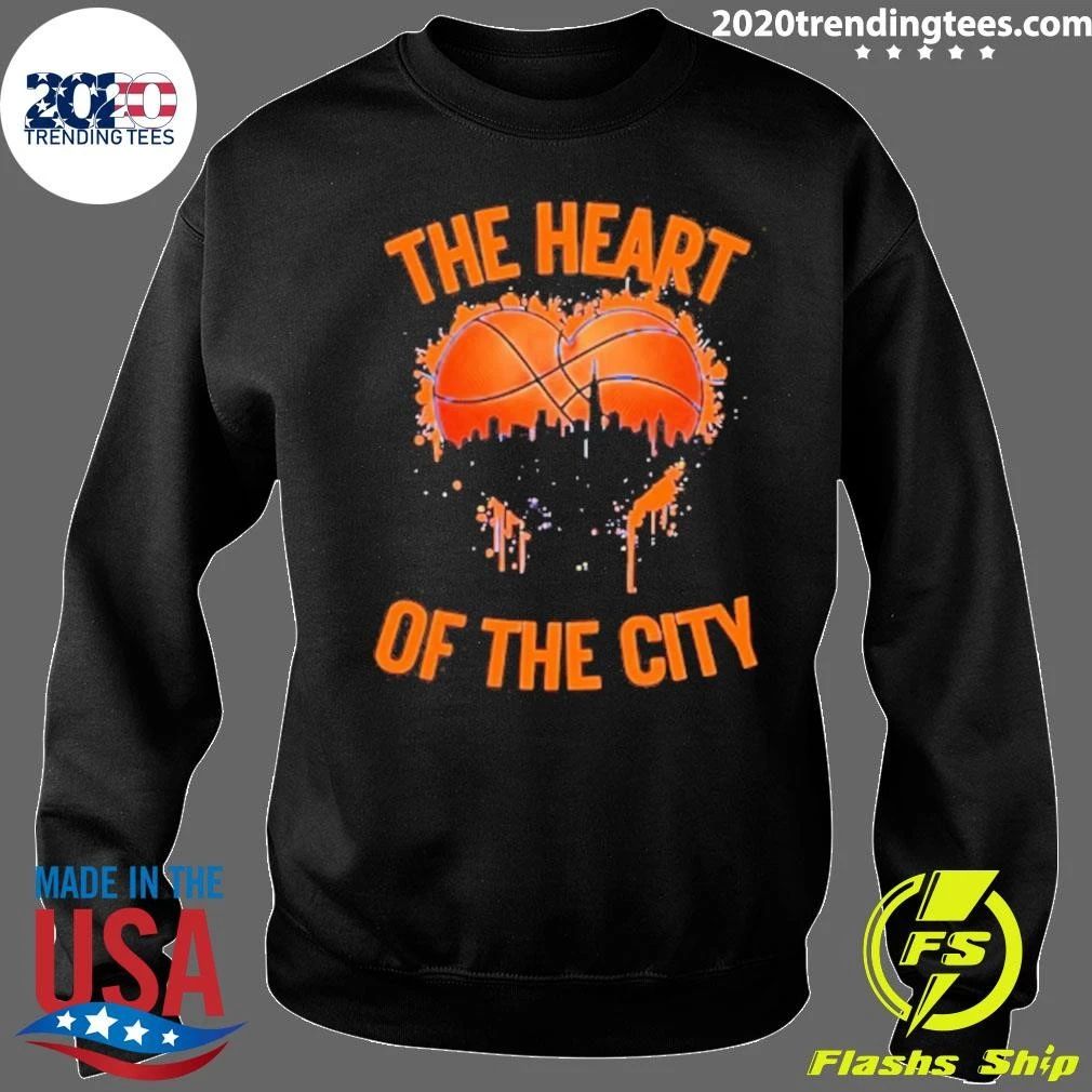 New York Knick The Heart Of The City Basketball Shirt