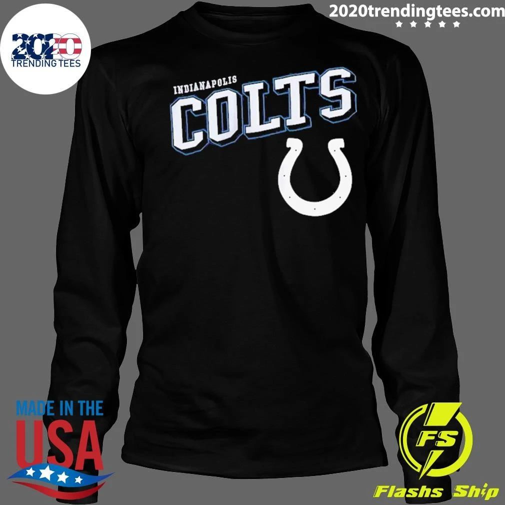 Indianapolis Colts Black Vintage Shirt