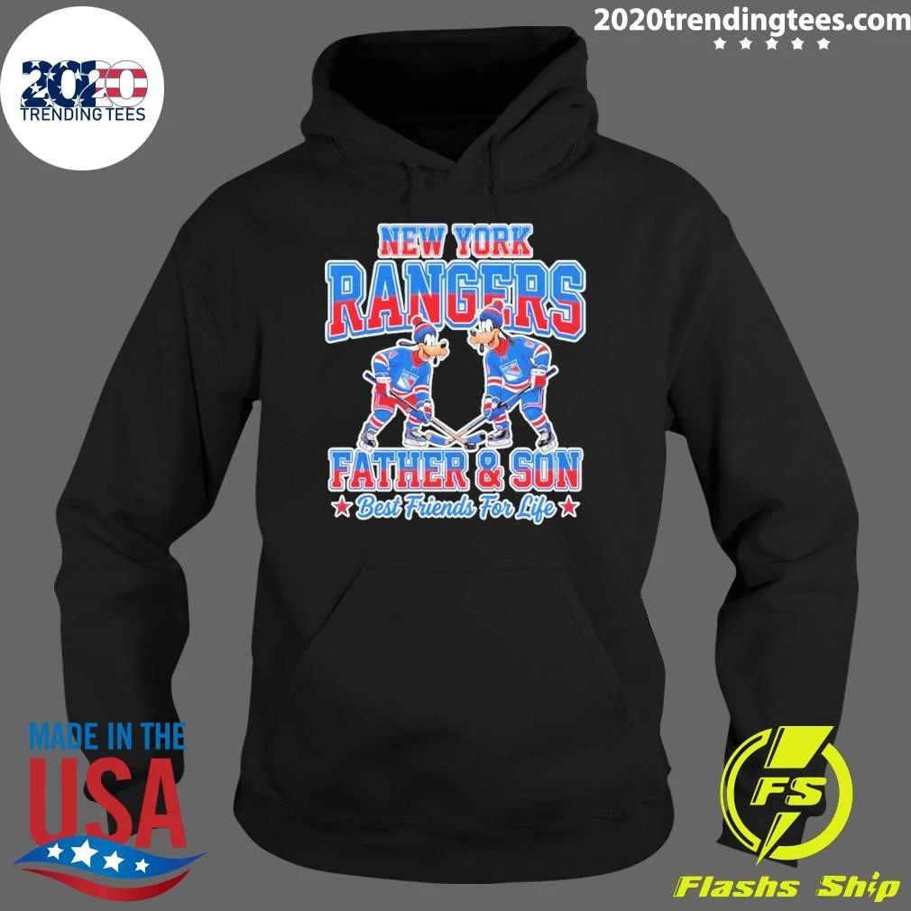 New York Rangers Father And Son Best Friends For Life Shirt