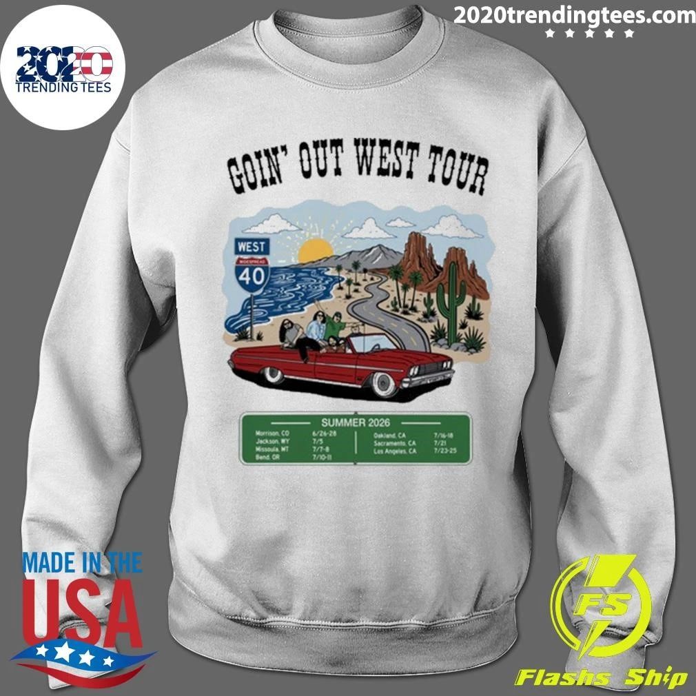 Widespread Panic Summer Goin’ Out West Tour 2026 Shirt