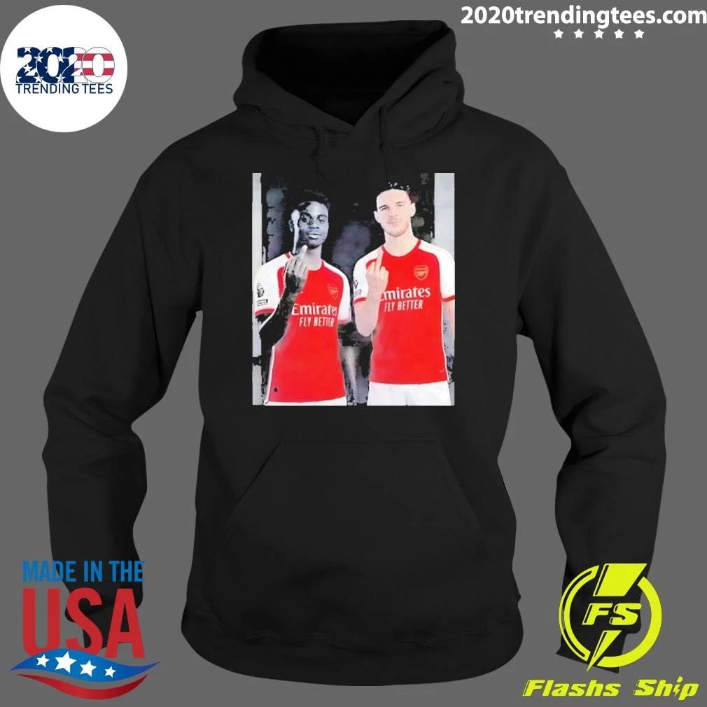 Arsenal Soccer The Middle Finger Gesture 2 Shirt