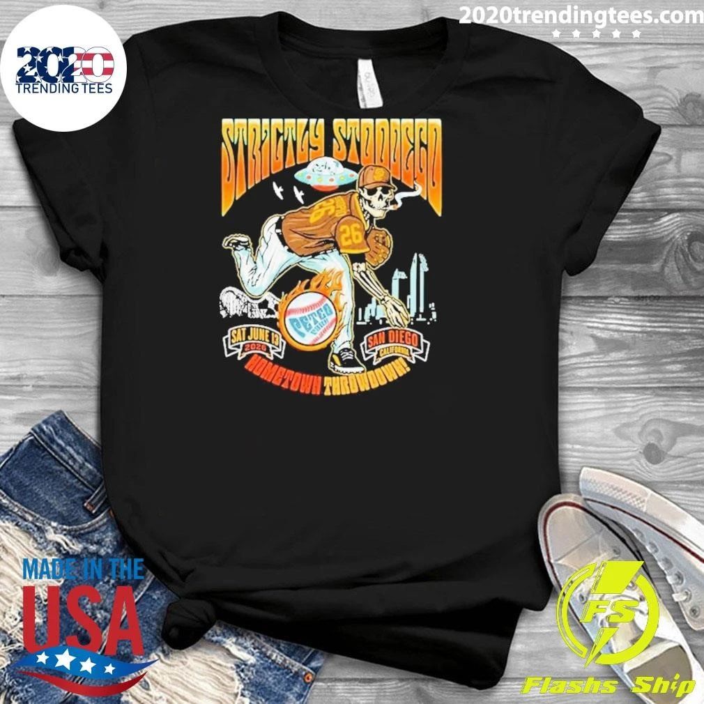 Slightly Stoopid June 13 2026 San Diego Padres Hometown Throwdown Shirt
