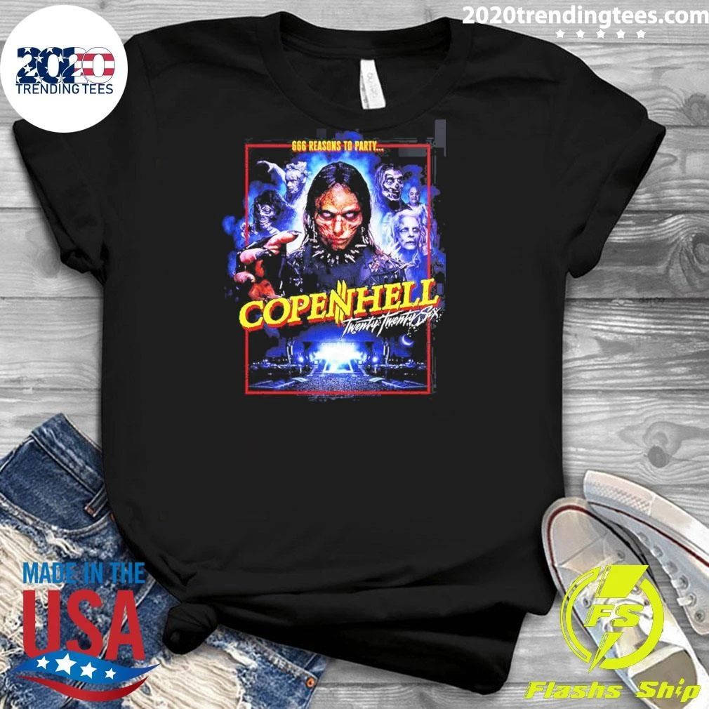 Copenhell Festival 2026 Merch Copenhagen Denmark From 24 To 27 June 2026 Shirt