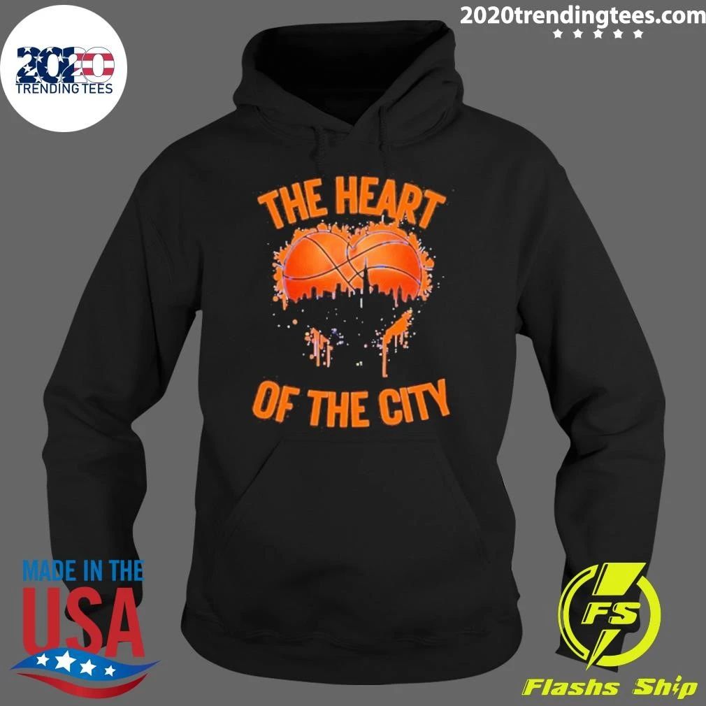 New York Knick The Heart Of The City Basketball Shirt