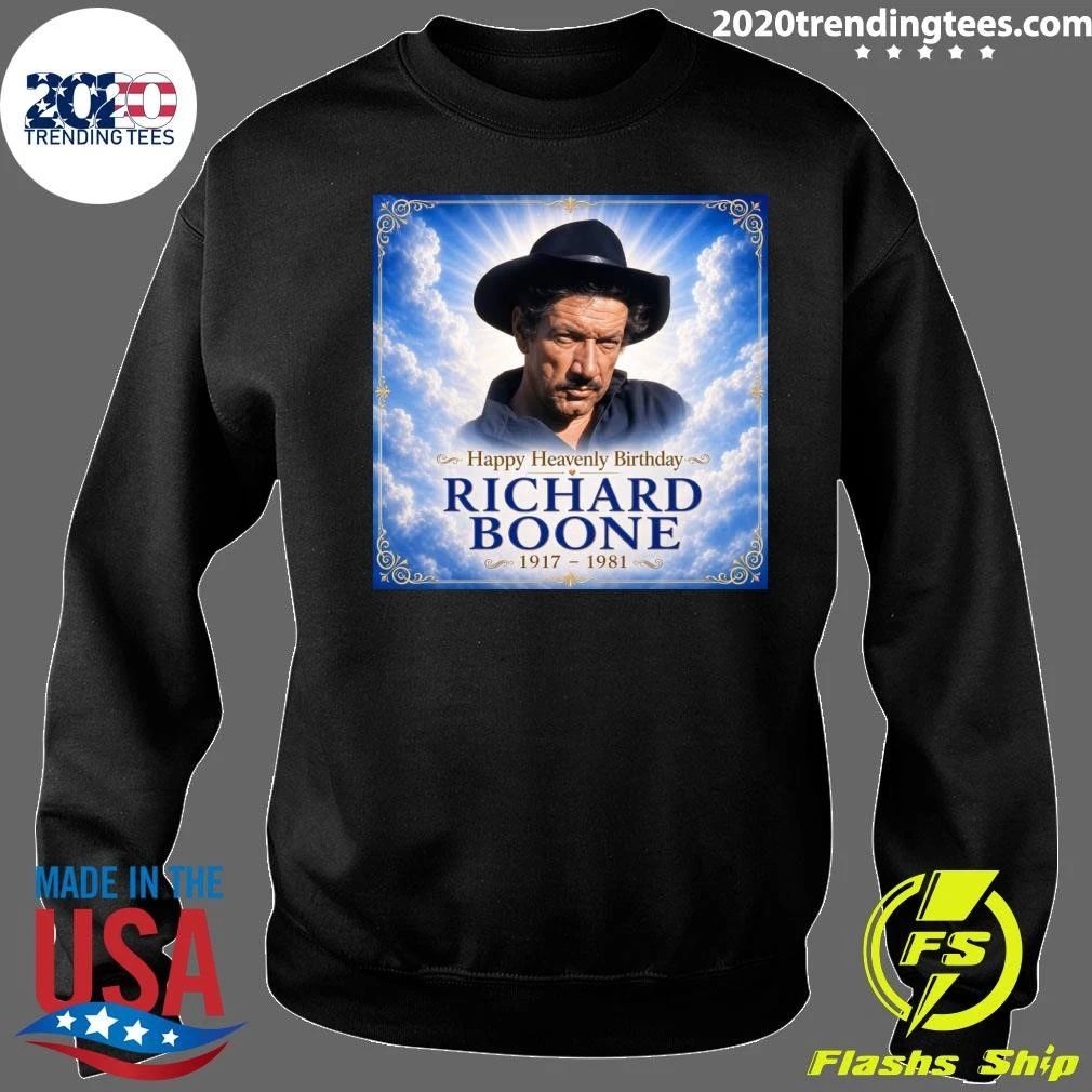 Happy Heavenly Birthday Richard Boone 1917-1981 Shirt