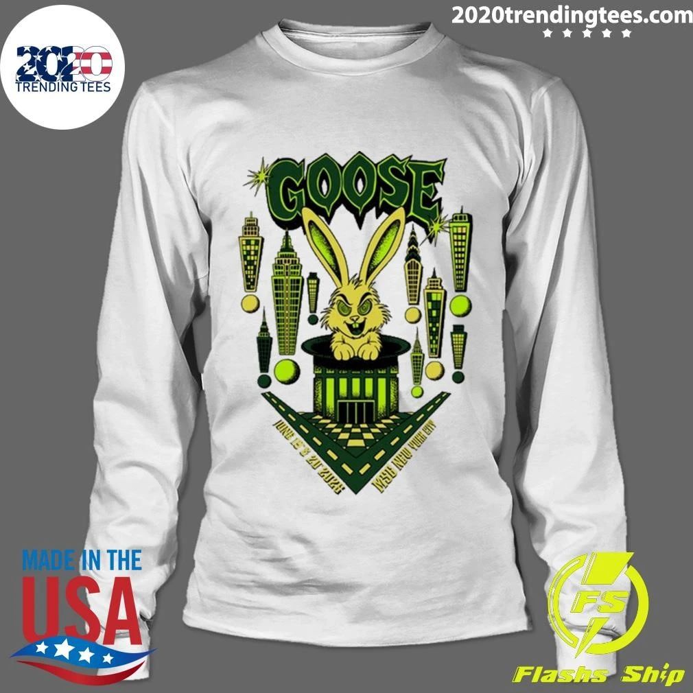 Goose Madison Square Garden in New York NY June 19-20 2026 Tee Shirt