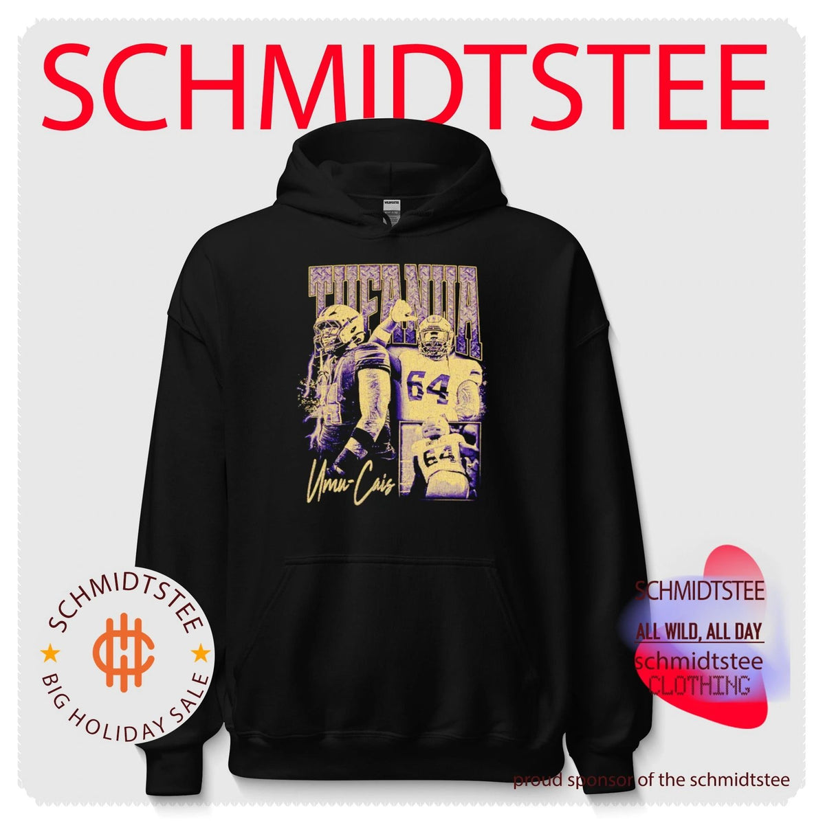 Tufanua Umu-Cais Utah Utes Football Player shirt