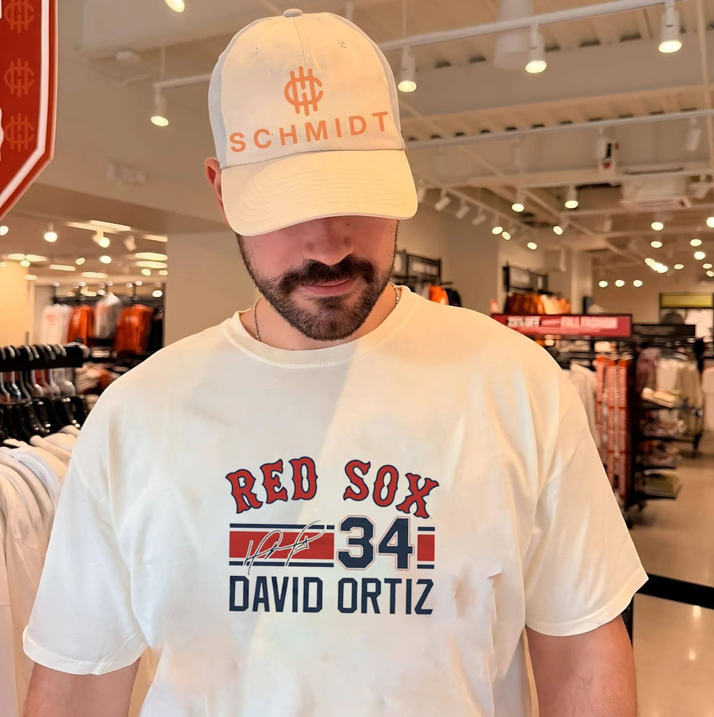 Boston Red Sox David Ortiz Signature Name & Number shirt
