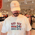 Boston Red Sox David Ortiz Signature Name & Number shirt