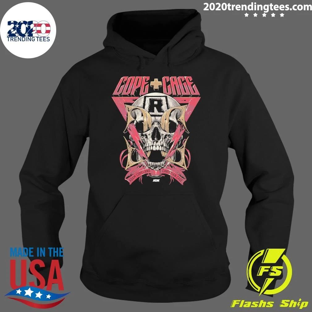 Skull Adam Copeland & Christian Cope Cage Revival Shirt
