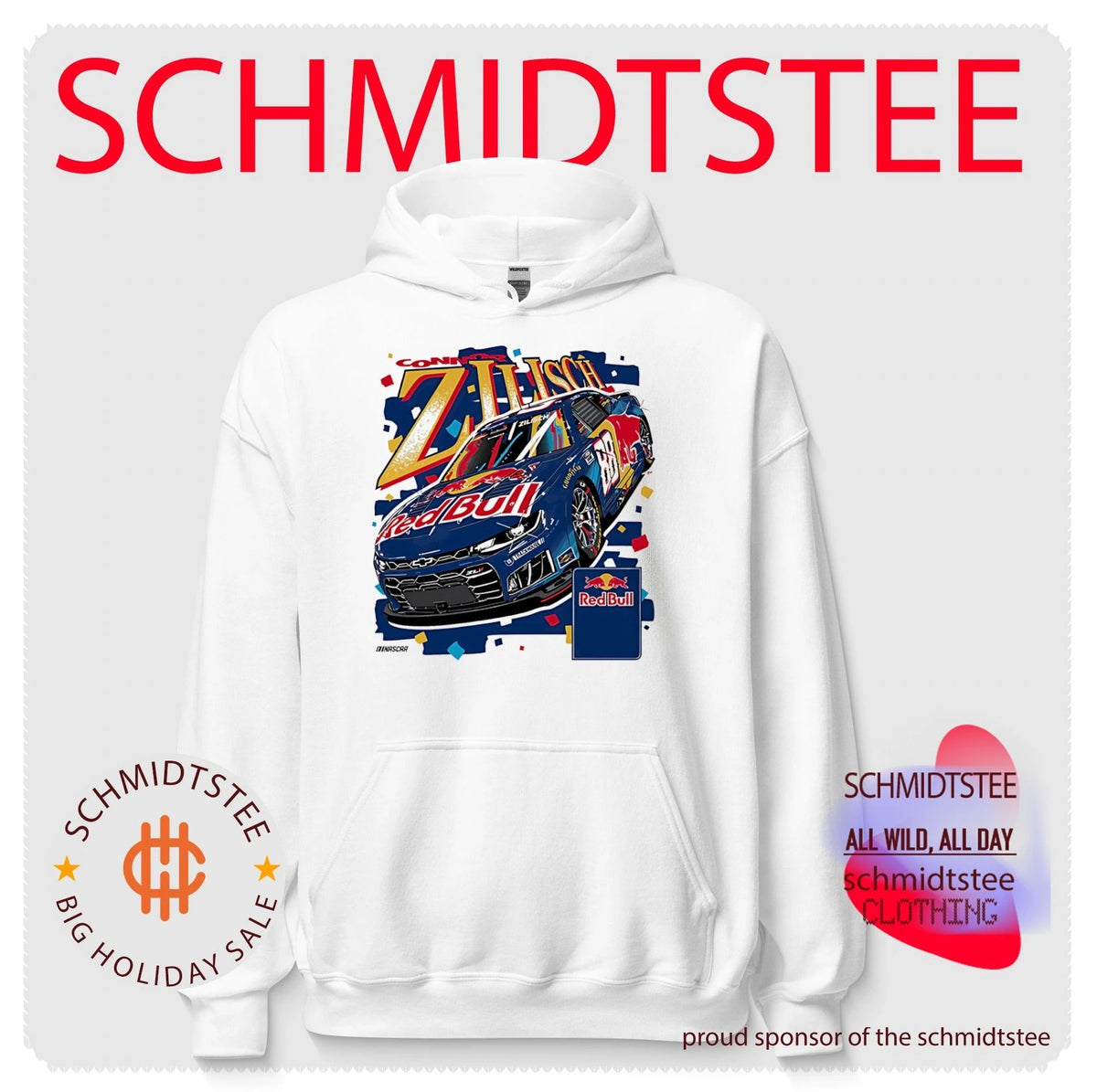 NASCAR Connor Zilisch number 88 screen printed graphic car shirt