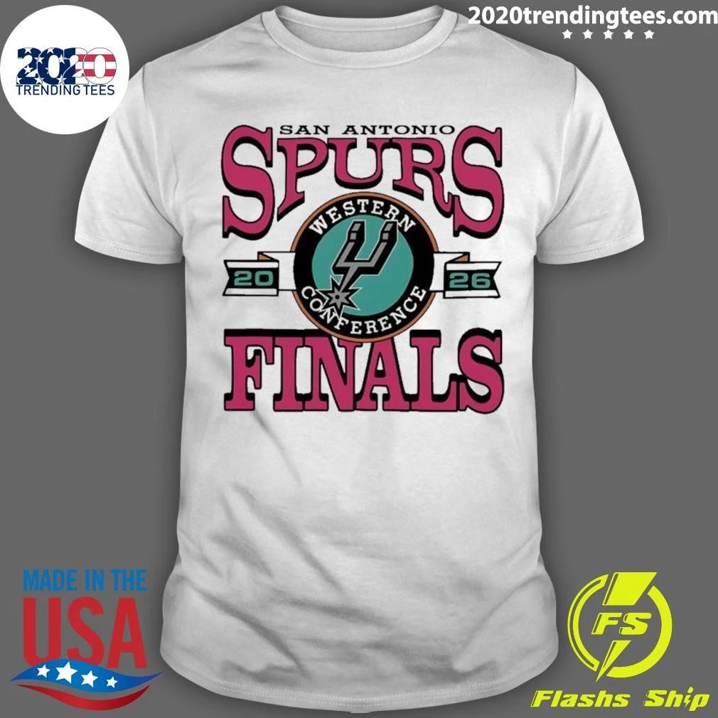 Spurs Finals 2026 Nba Western Conference Champions Shirt