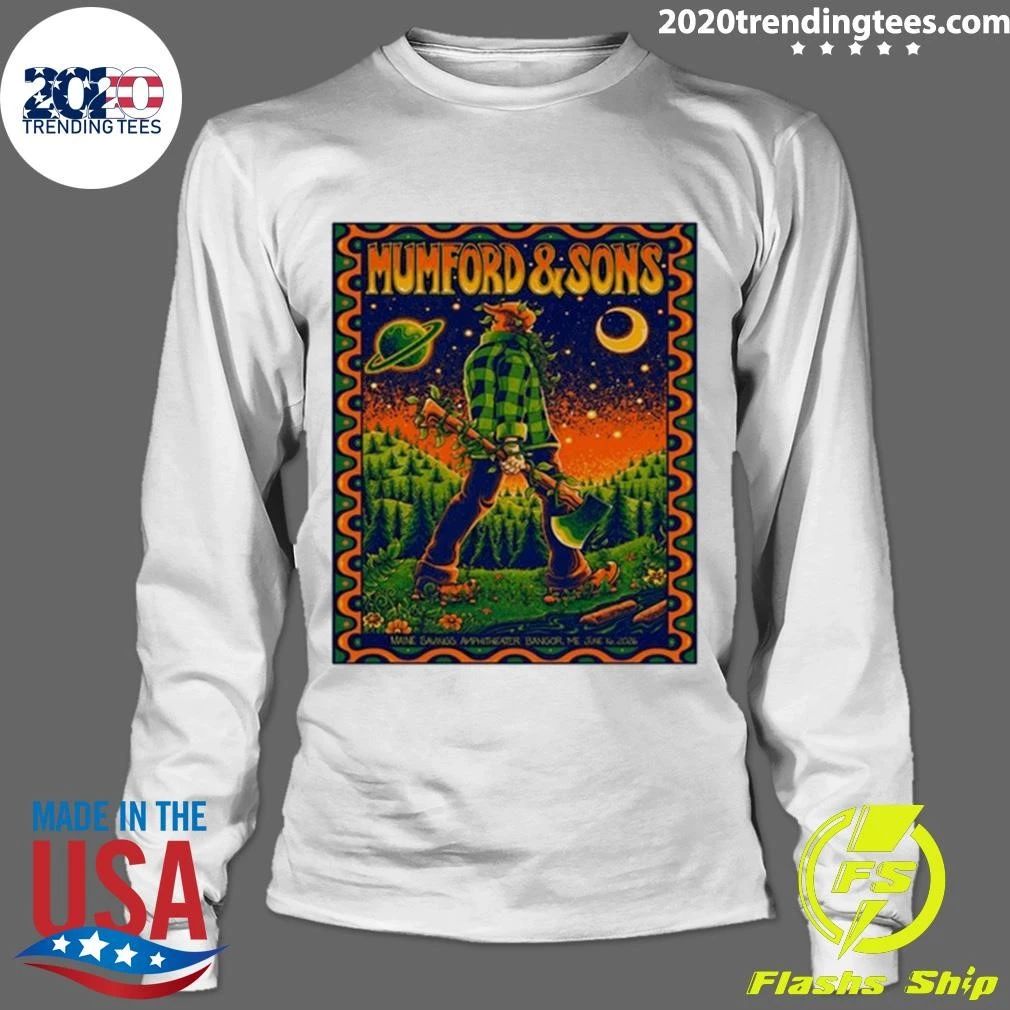 Bangor Mumford and Sons June 16 2026 Shirt