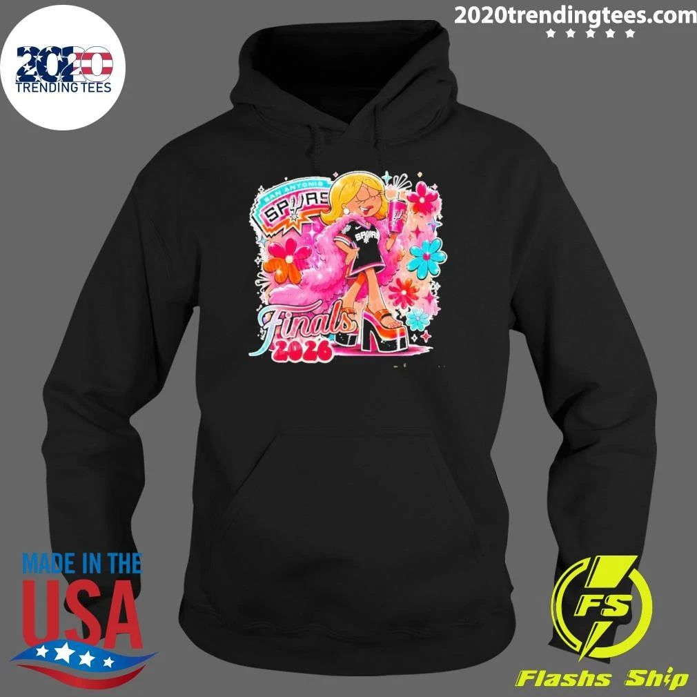 Lizzie Mcguire San Antonio Spurs Basketball Finals 2026 Graffiti Shirt