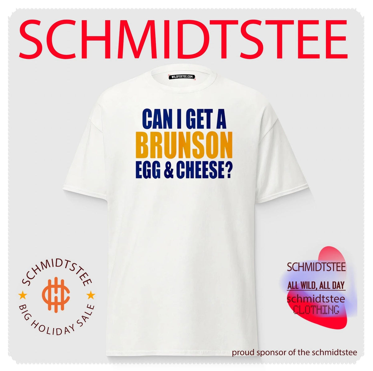 Can I Get A Brunson Egg Cheese shirt