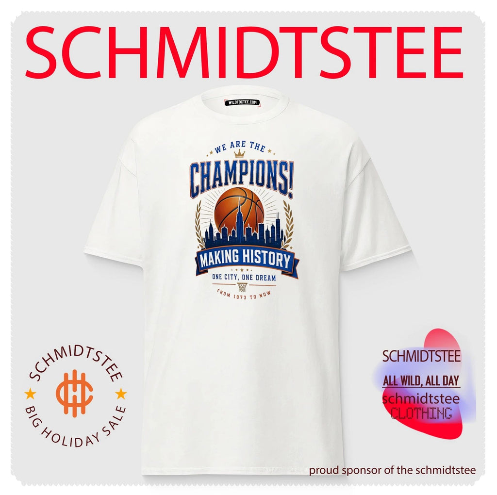 NY Knicks we are the Champions making history one city one dream from 1973 to now shirt