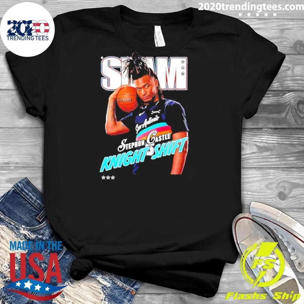 San Antonio Spurs Stephon Castle Knight Shift Shirt