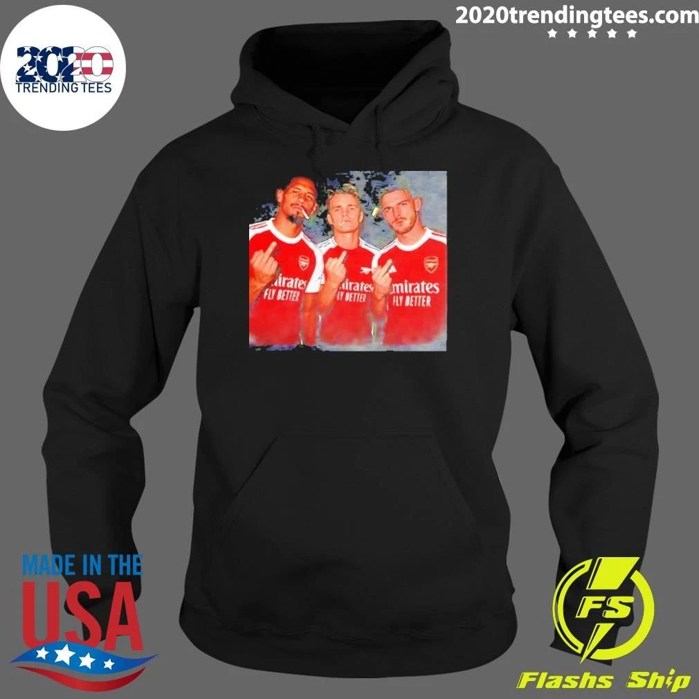 Arsenal Soccer The Middle Finger Gesture 8 Shirt