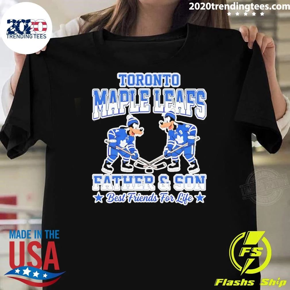 Toronto Maple Leafs Father And Son Best Friends For Life Shirt