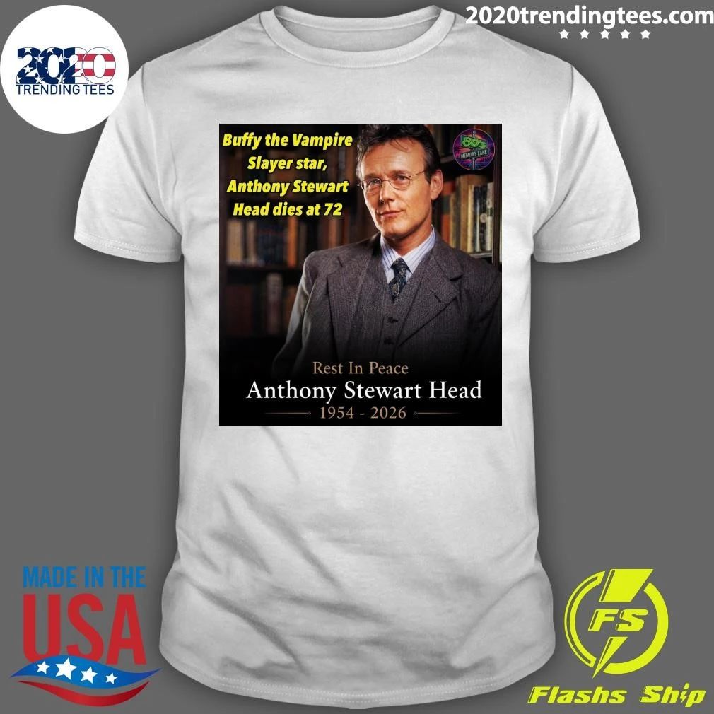 Rest In Peace Anthony Stewart Head 1954-2026 Shirt