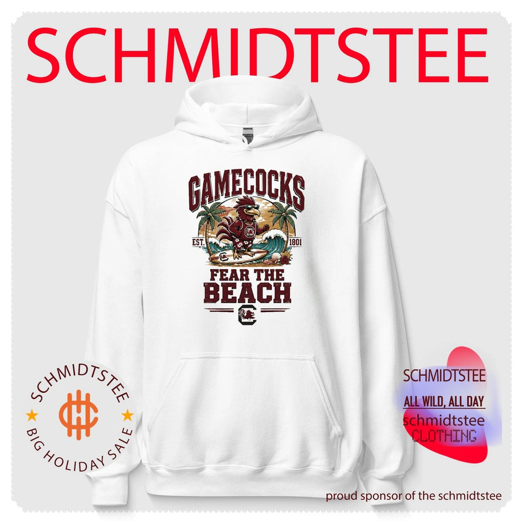 South Carolina Gamecocks Fear The Beach maacot shirt