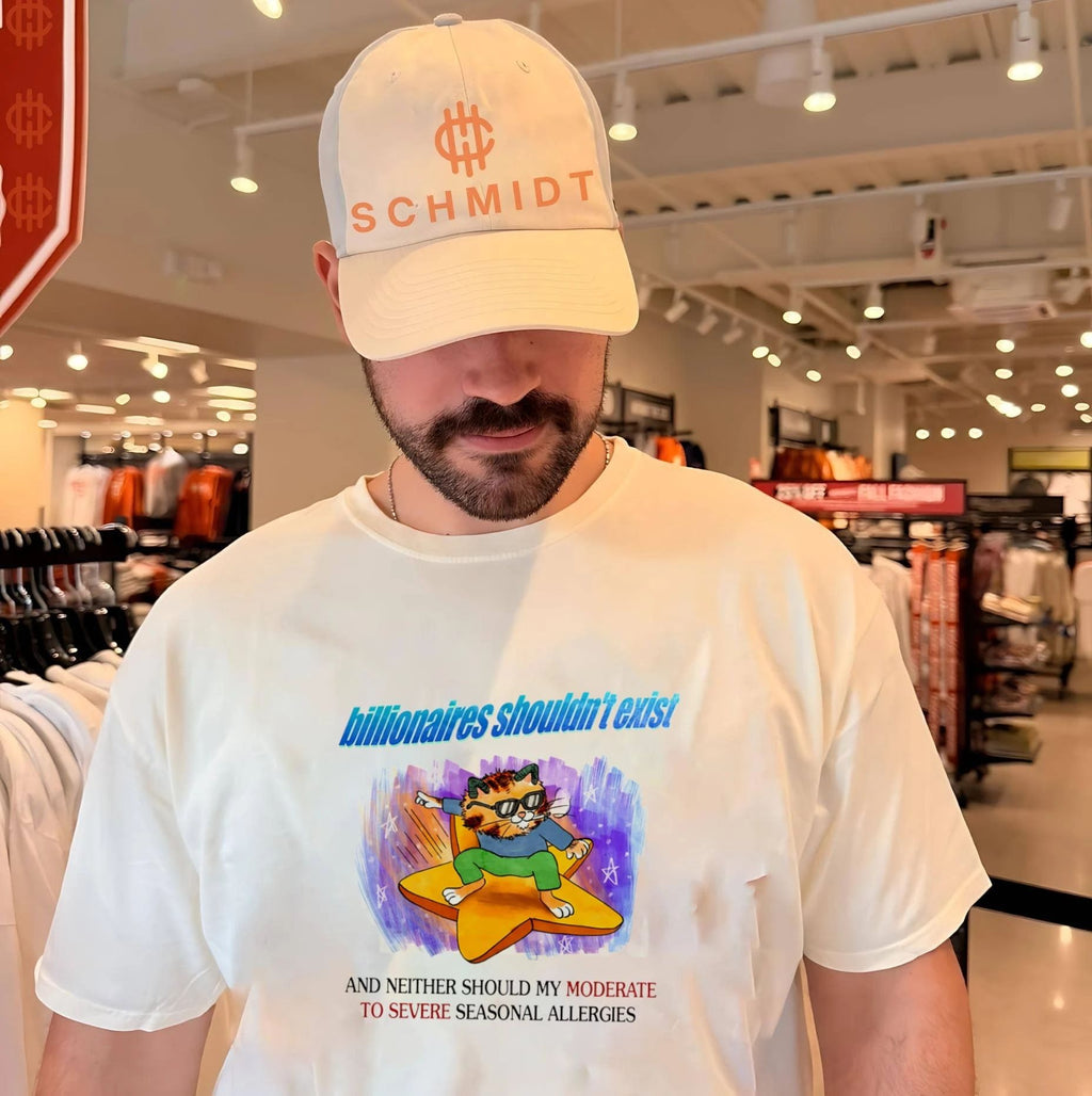 Cat billionaires shouldn’t exist and neither should my moderate to severe shirt