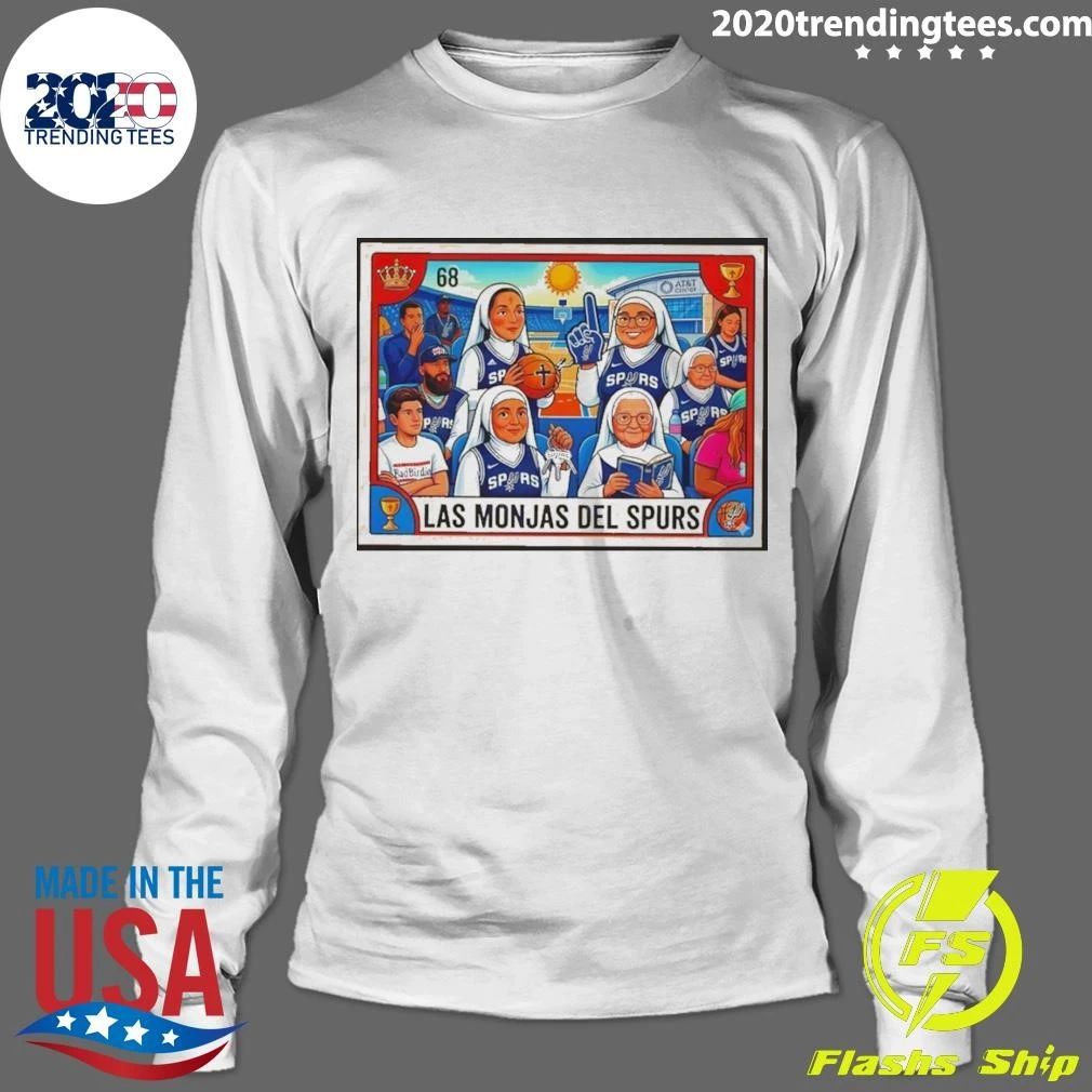 Las Monjas Del Spurs San Antonio Spurs Basketball Graphic Shirt