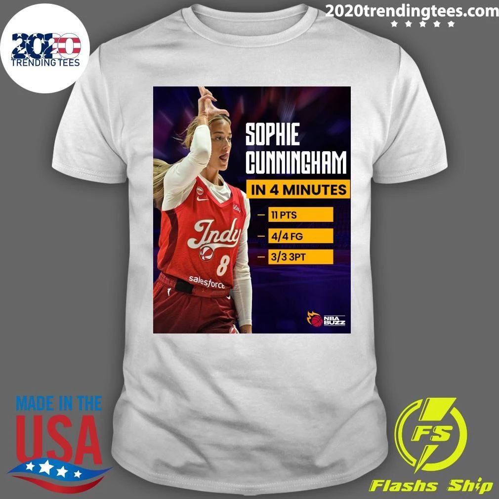 Sophie Cunningham Needed Just Four Minutes To Catch Fire Shirt