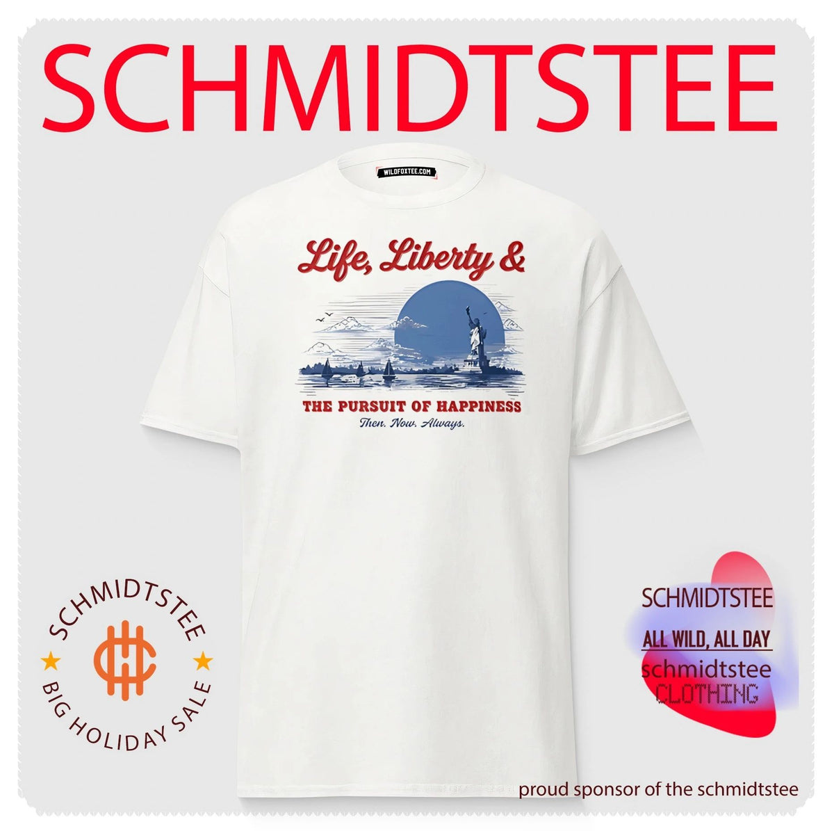 Life Liberty and the Pursuit of Happiness shirt
