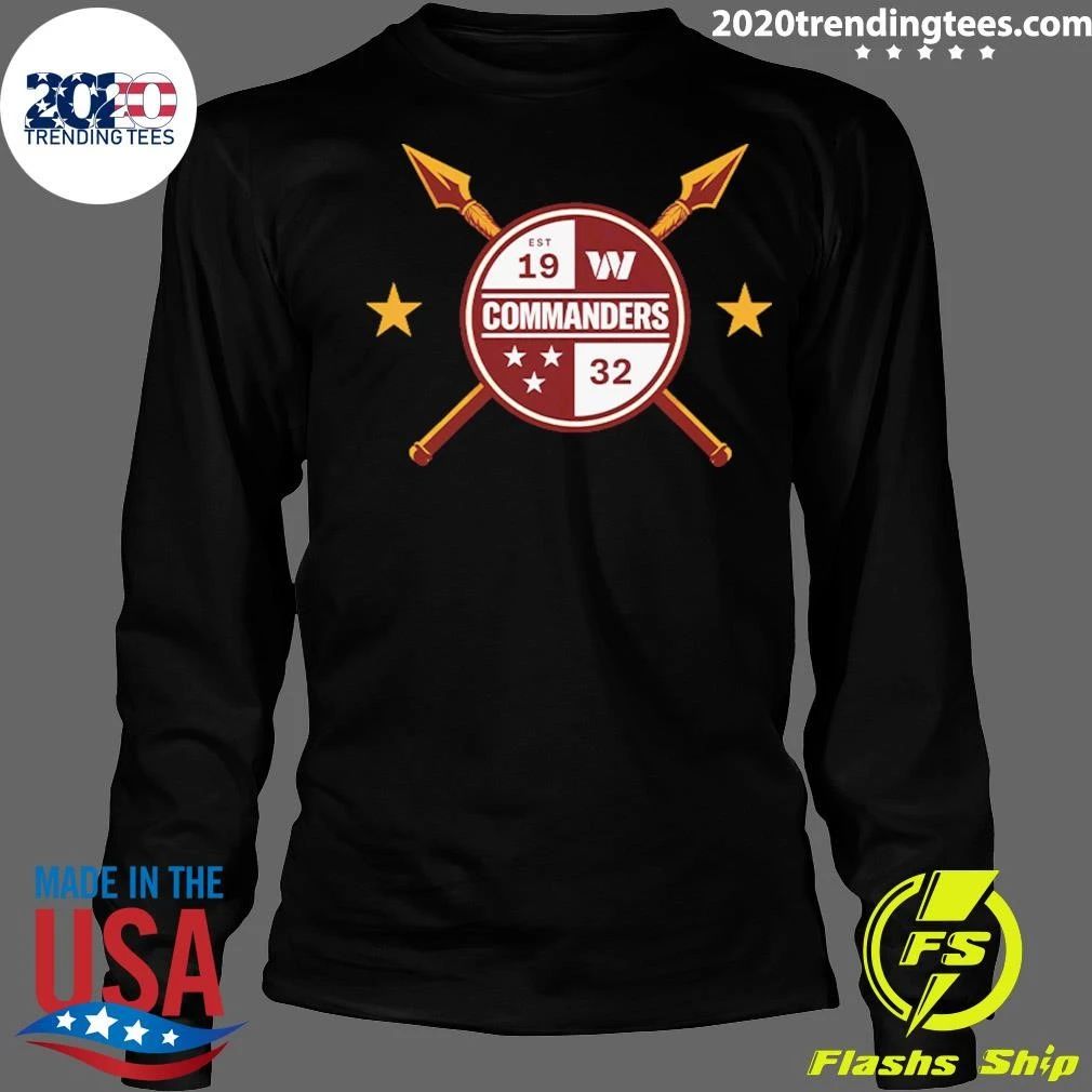 Dan Quinn Washington Commanders Logo Est 1932 Shirt