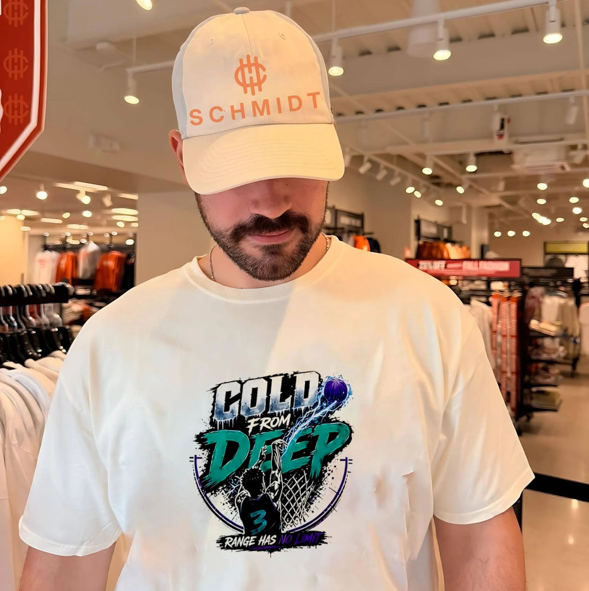 Cold From Deep Basketball range has no limit shirt