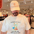 Illiterate by choice hot by the grace of god shirt