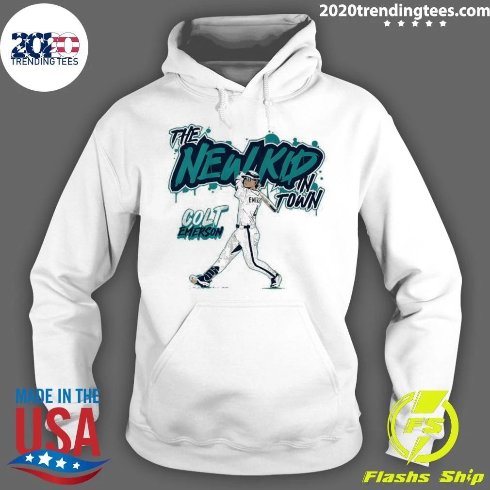 Colt Emerson Seattle Mariners Baseball The New Kid In Town Shirt