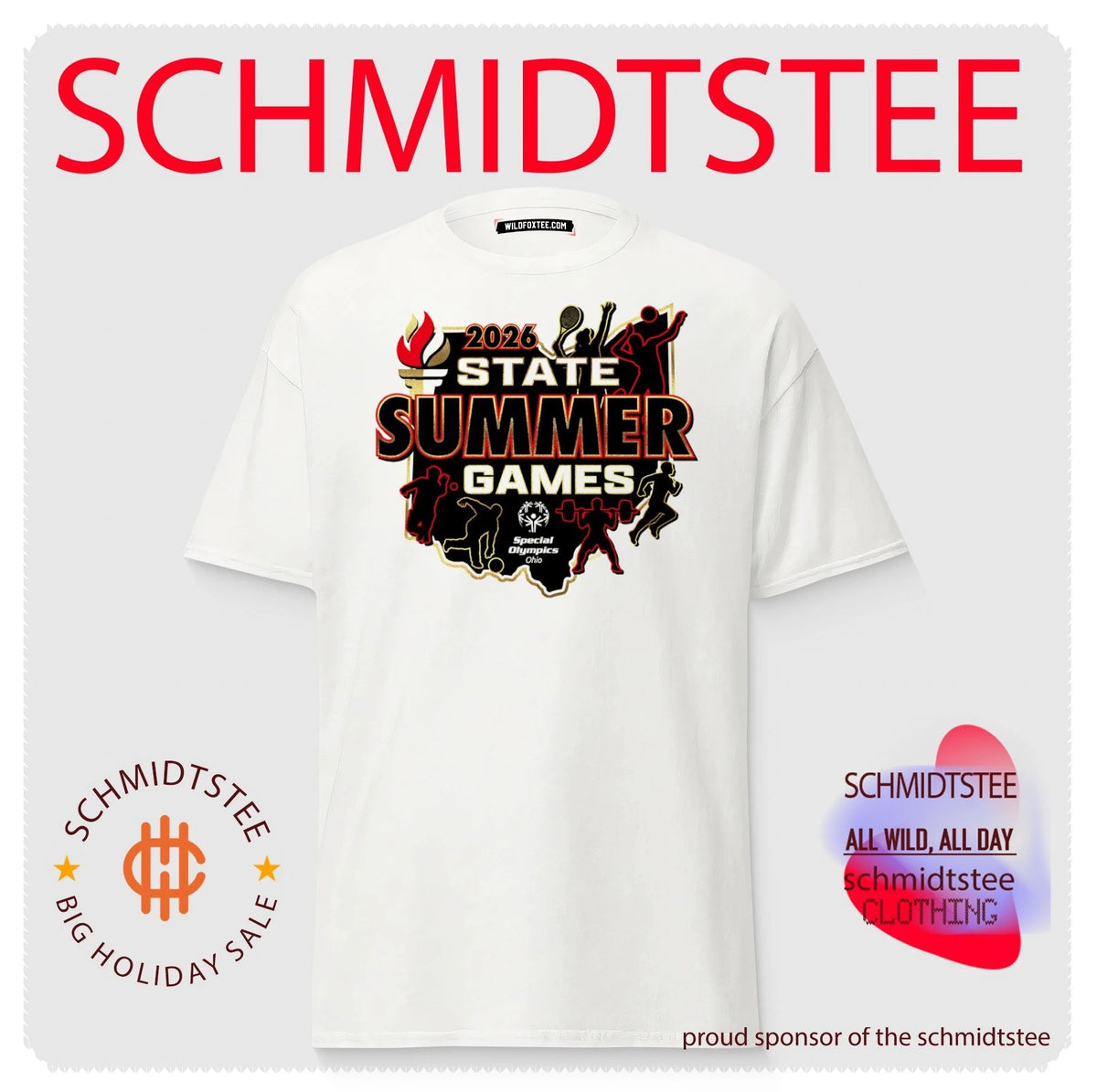 2026 SOOH Summer Games logo shirt