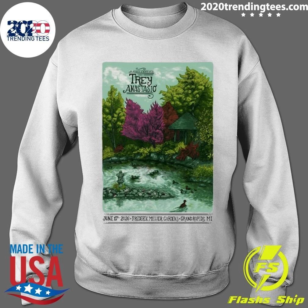 Trey Anastasio In Grand Rapids MI On June 17 2026 Tour Tee Shirt