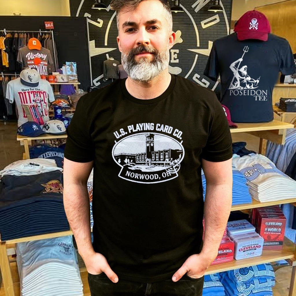 Us Playing Card Company Tower Cincinnati T-shirt