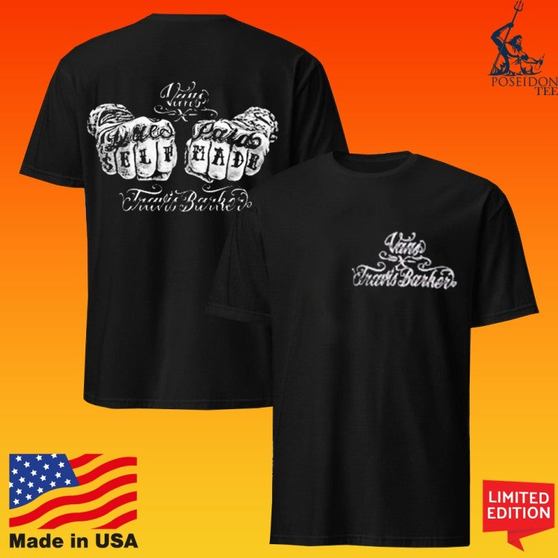 Vans X Travis Baker Blink 182 Tattoo Hands T-shirt