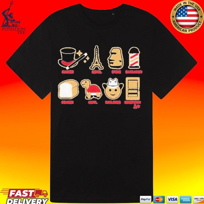 Vegas Hockey Emoji Stars T-shirt