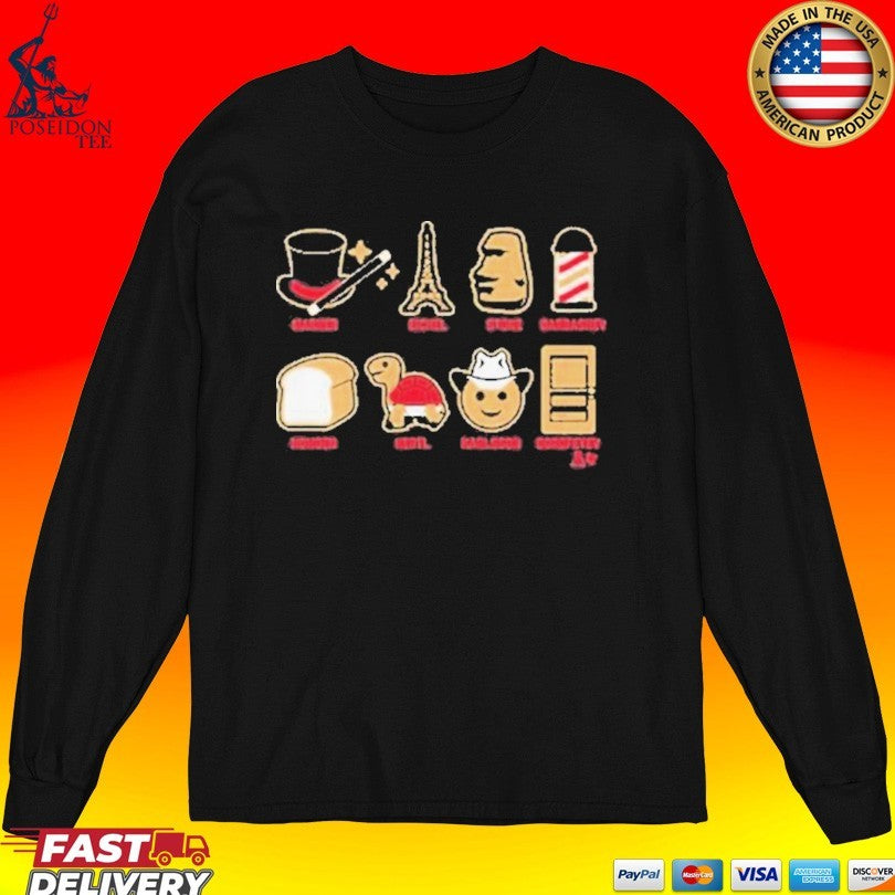 Vegas Hockey Emoji Stars T-shirt