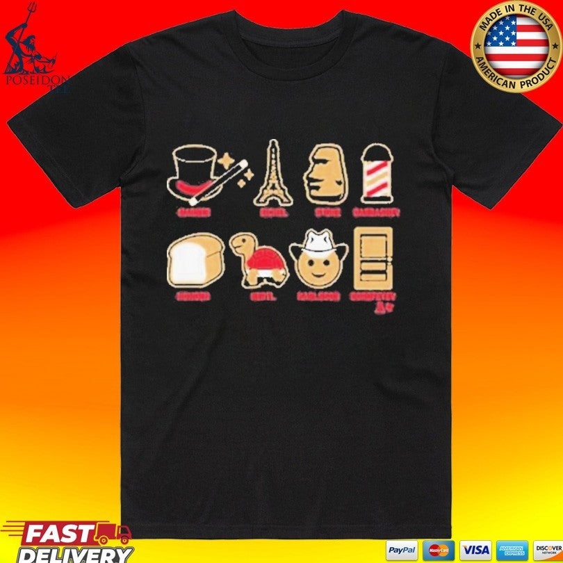 Vegas Hockey Emoji Stars T-shirt