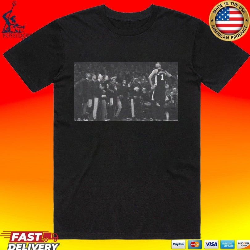 Victor Wembanyama San Antonio Spurs Bench Reaction Game 1 T-shirt