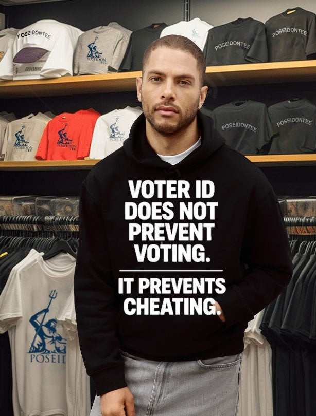 Voter Id Does Not Prevent Voting It Prevents Cheating T-shirt