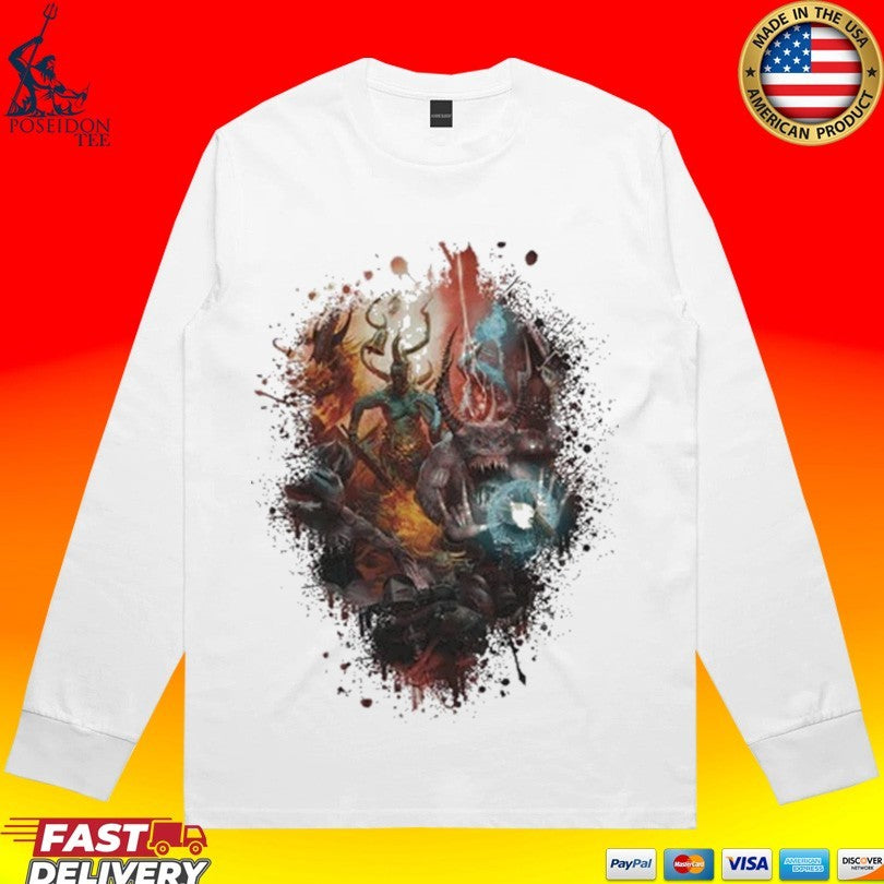 Warhammer Chaos Daemons Horrors Of The Warp T-shirt